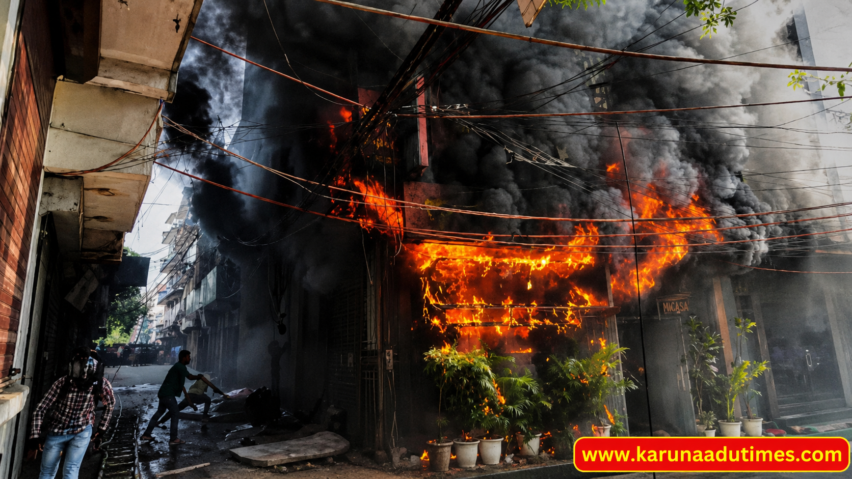 "ದೆಹಲಿ ಹೋಟೆಲ್‌ನಲ್ಲಿ ಅಗ್ನಿಯ ರೌದ್ರನರ್ತನ: ನಿದ್ರೆಯಲ್ಲೇ 21 ಮಂದಿ ಸಜೀವ ದಹನ – ಅಕ್ರಮ ಕಟ್ಟಡವೇ ಸಾವಿನ ಬಲೆ?"